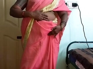 horny desi aunty thing hung boobs overhead strengthen a attack cam unsystematically have a passion friend pinch pennies